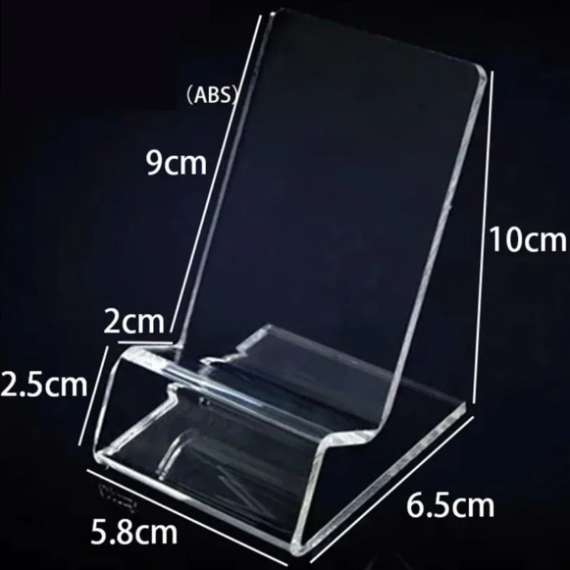Home Office Minimalist - Suporte de acrílico para smartphone, transparente,