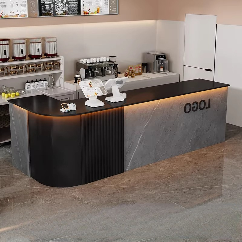 Home Office Tienda - Balcões de Recepção Modernos e Elegantes