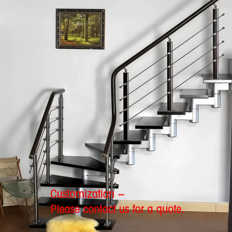 Home Office Minimalist - Escada Metálica Galvanizada Premium de Montagem