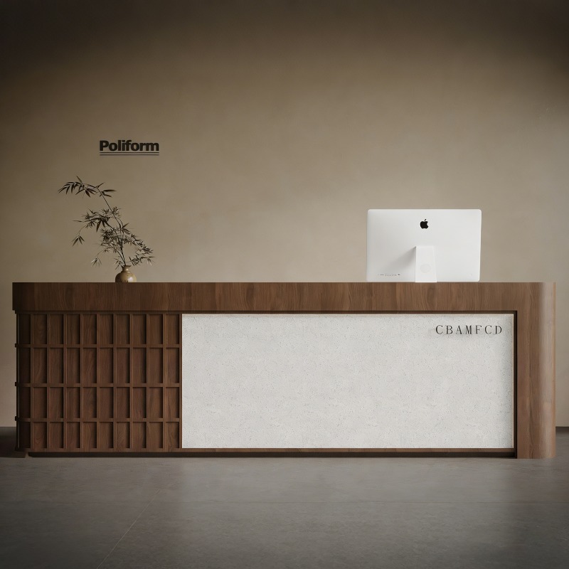 Home Office Tienda - Mesas de Recepção Modernas de Luxo,