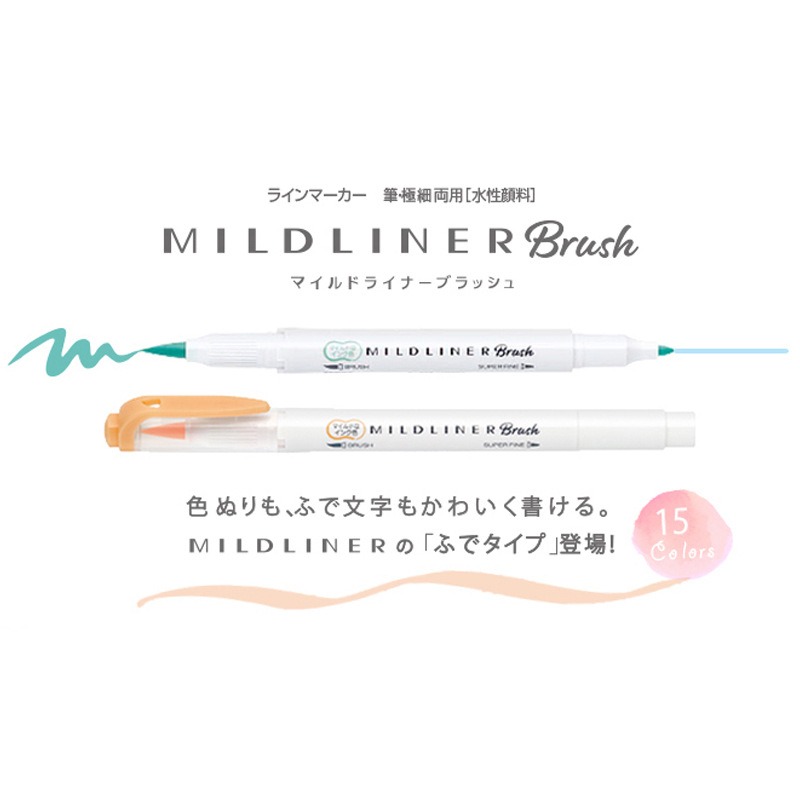 25 cores ZEBRA Mildliner Marca - Zebra Pen Mildliner avaliação e preço