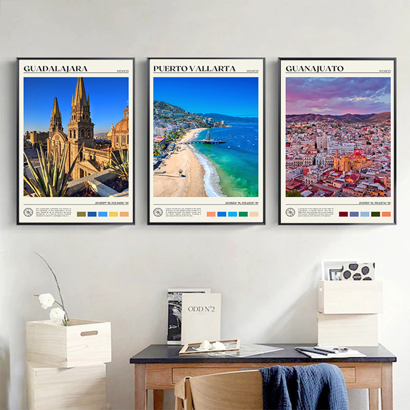 Pintura da lona de Guadalajara - Home Office Zacatecas avaliação e preço