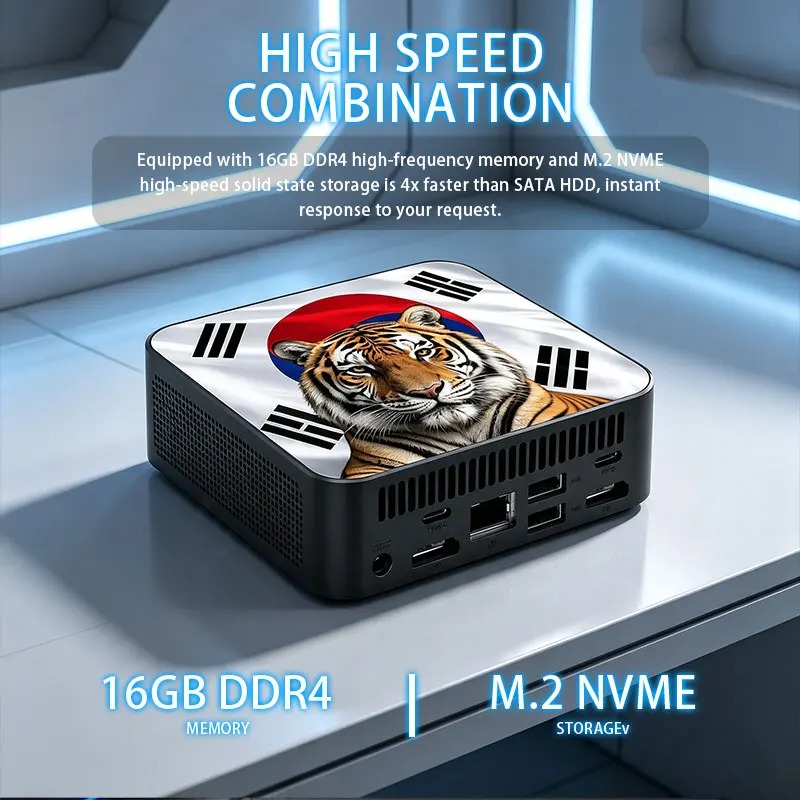 Mini PC Ultra Rápido Intel Cor - Home Office Pc avaliação e preço