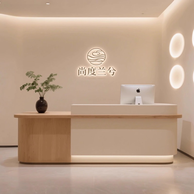 Balcões de Recepção e Atendime - Home Office Tienda avaliação e preço