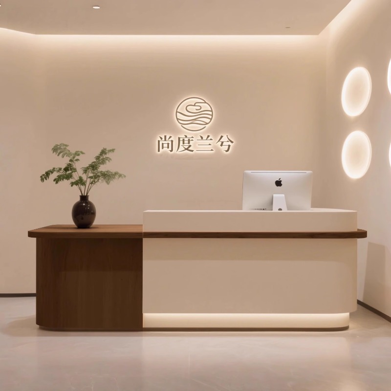 Balcões de Recepção e Atendime - Home Office Tienda avaliação e preço
