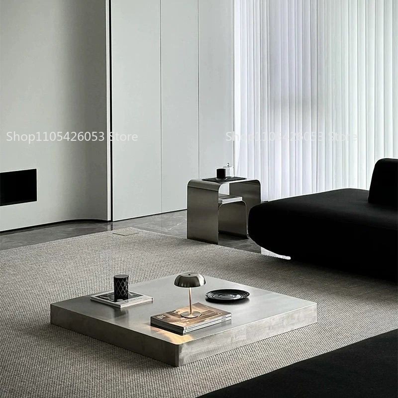 Mesa Lateral Moderna em Aço In - Home Office Sofa avaliação e preço