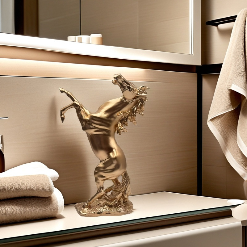 Ornamento de resina de luxo le - Home Office Means avaliação e preço