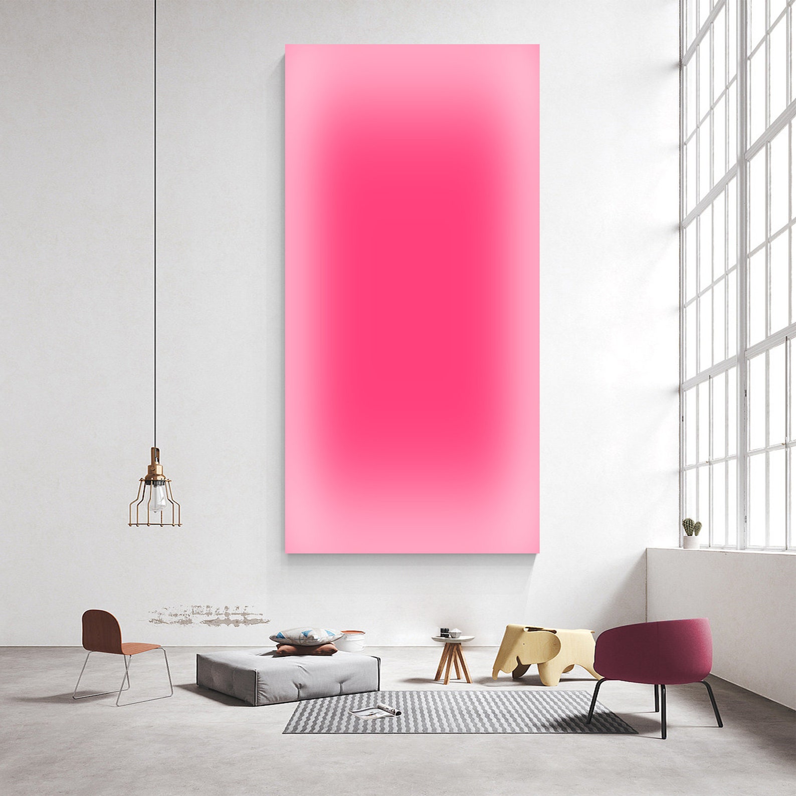 Arte Abstrata em Tela com Grad - Home Office Youtube avaliação e preço