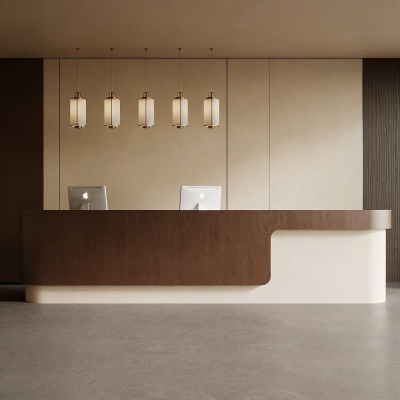 Mesas de Recepção Modernas de  - Home Office Tienda avaliação e preço