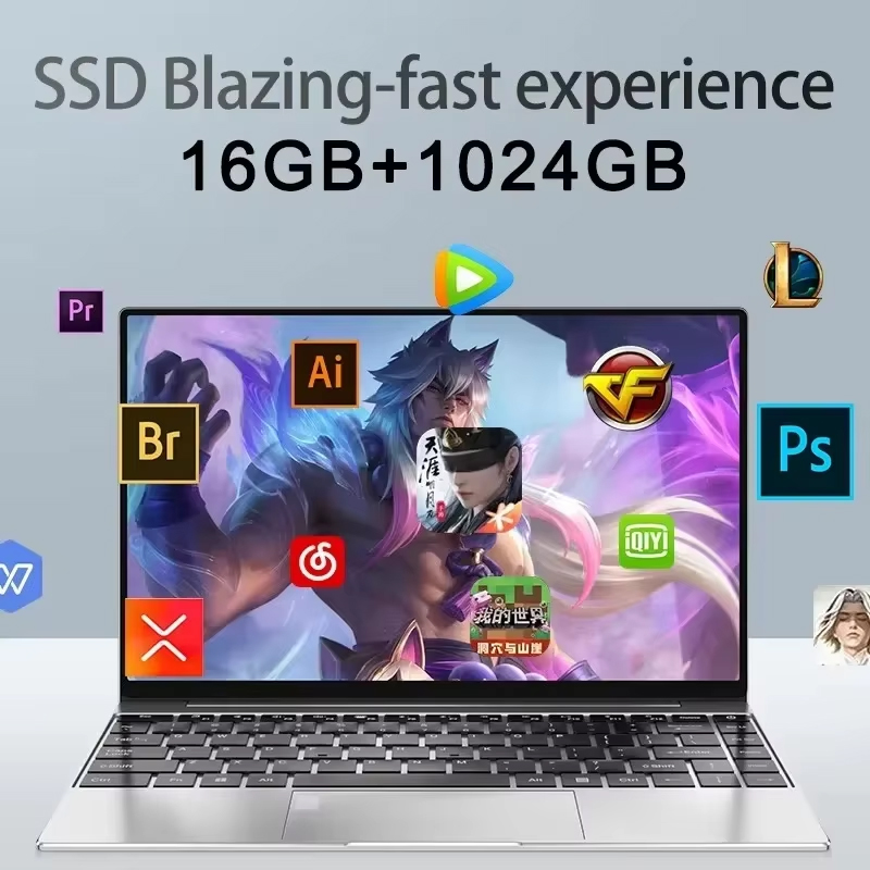 Novo Laptop Ultra Slim de 14.1 - Home Office Pc avaliação e preço
