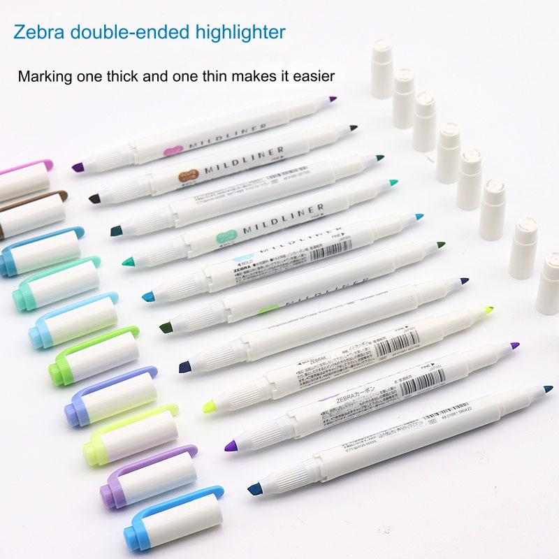 Zebra 25/35 cores mildliner co - Zebra Pen Mildliner avaliação e preço