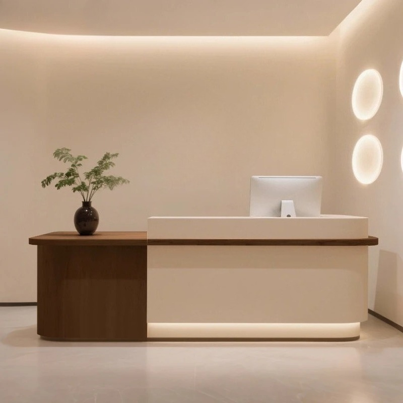Balcões de Recepção e Atendime - Home Office Tienda avaliação e preço