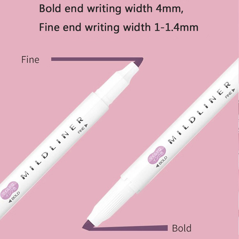 Canetas iluminadoras Zebra Mil - Zebra Pen Mildliner avaliação e preço