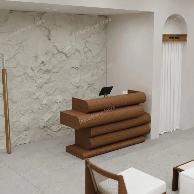 Balcões de Recepção com Design - Home Office Tienda avaliação e preço