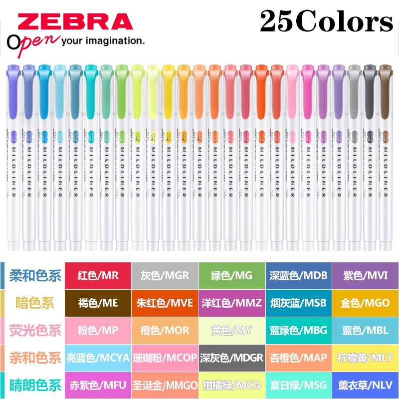 Conjunto de Marcadores Hidross - Zebra Pen Mildliner avaliação e preço