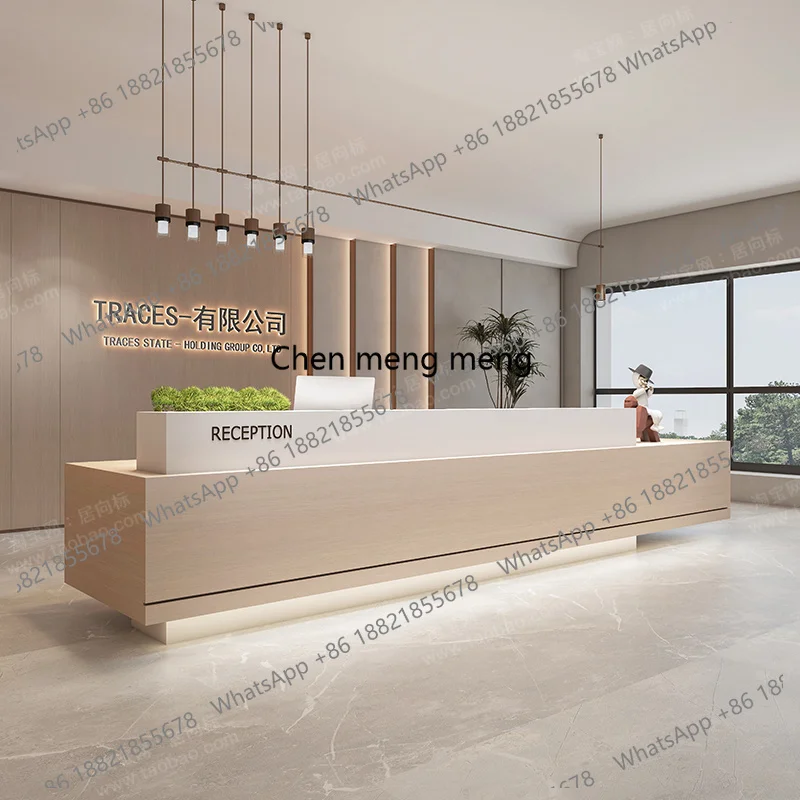 Balcões de Recepção Modernos p - Home Office Tienda avaliação e preço