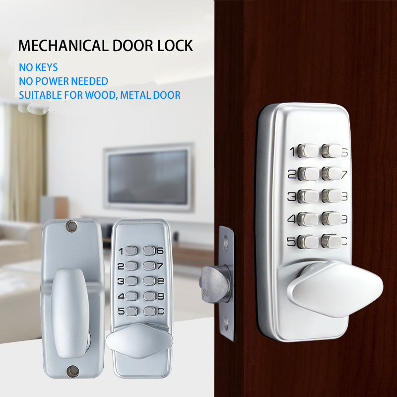 Impermeável Keyless Metal Door - Home Office Immigration avaliação e preço