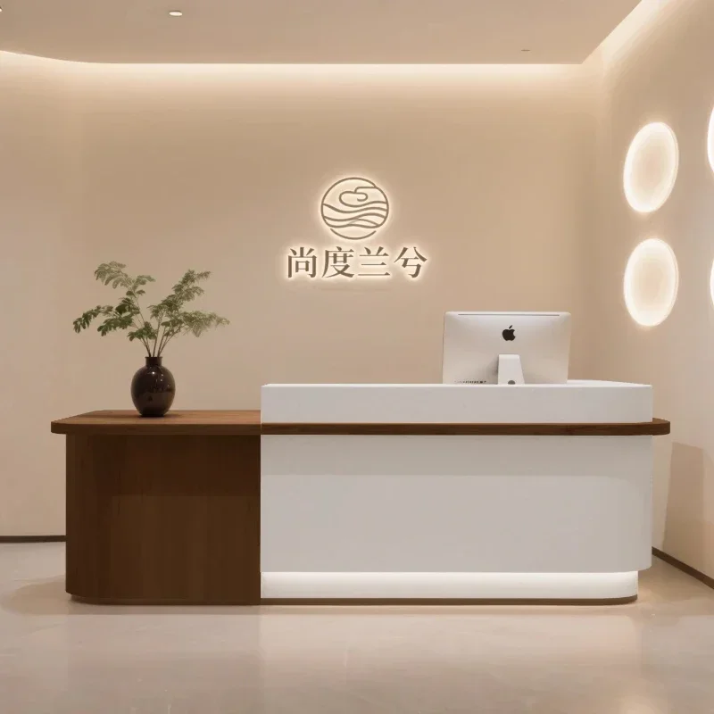 Balcões de Recepção e Atendime - Home Office Tienda avaliação e preço