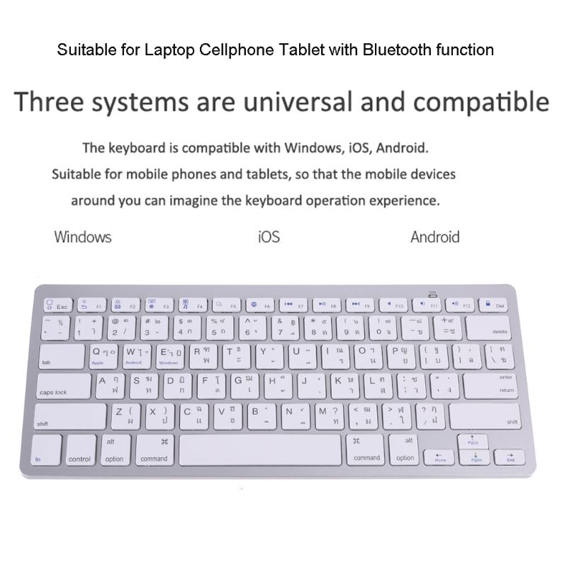 Teclado sem fio thai, 78 tecla - Home Office Official avaliação e preço